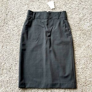 Banana Republic Sz 0 Gray Pencil Skirt